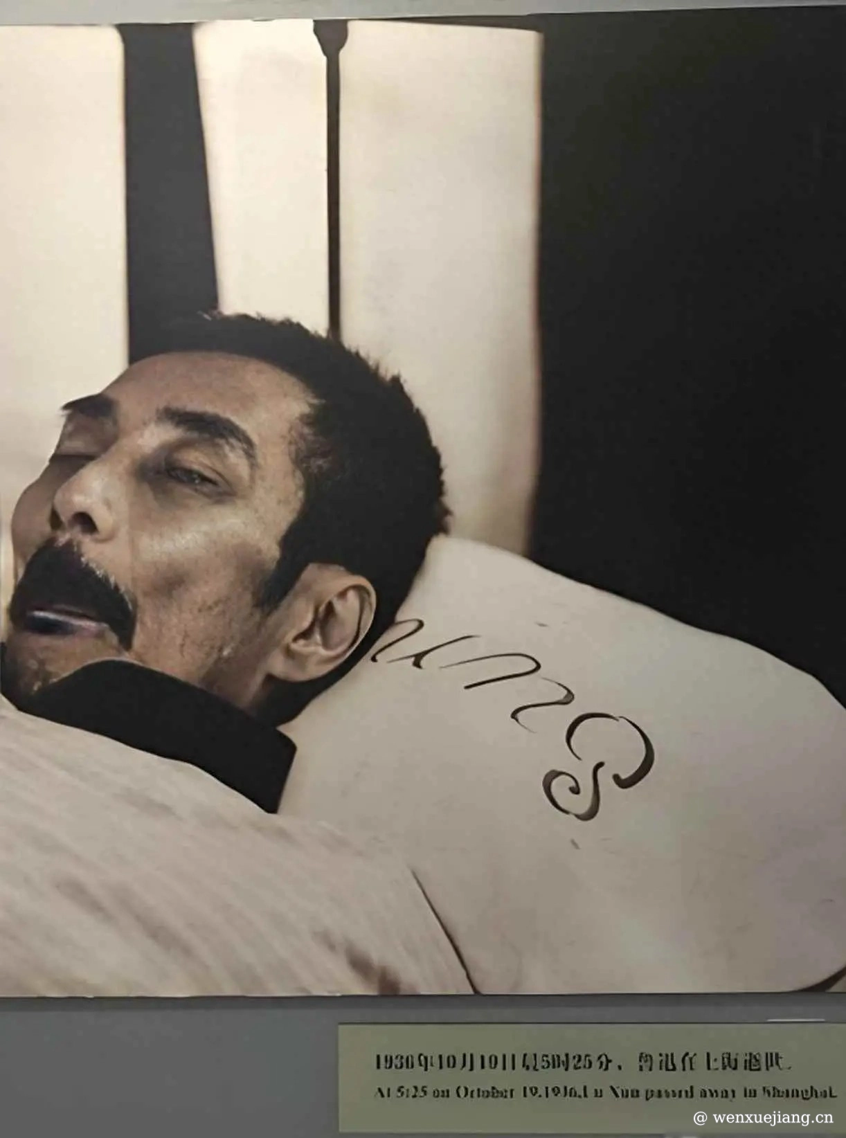 <p>鲁迅博物馆的鲁迅照片</p>